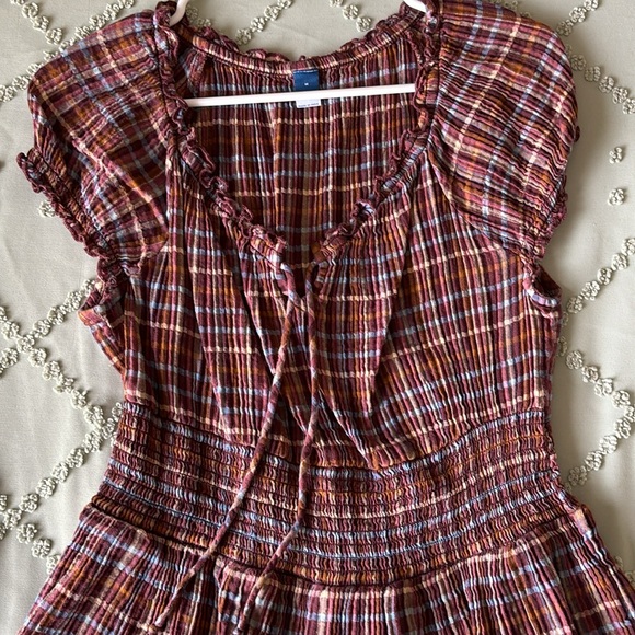 Ruched striped Old Navy top - Picture 3 of 3